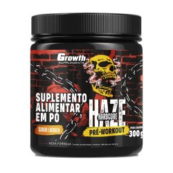 Pré-treino Growth Haze Hardcore Laranja 300g