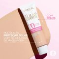 PROTETOR SOLAR FACIAL LORÉAL SOLAR EXPERTISE MAKE-UP 1.0 FPS70 30G