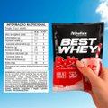 WHEY PROTEIN ATLHETICA NUTRITION BEST WHEY BOBS MILKSHAKE MORANGO 40G