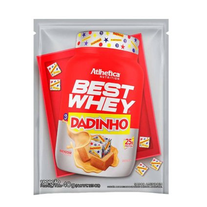 WHEY PROTEIN ATLHETICA NUTRITION BEST WHEY DADINHO 40G