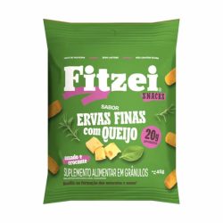 Snack Proteico Fitzei Ervas Finas Com Queijo 45g 