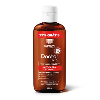SHAMPOO ANTICASPA DOCTAR PLUS 120ML DESCONTO 25%