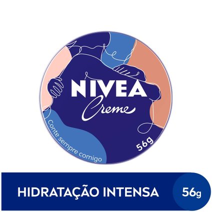 CREME HIDRATANTE NIVEA LATA 56G EDIÇÃO LIMITADA O TOQUE QUE TRANSFORMA