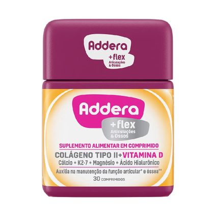 SUPLEMENTO ALIMENTAR ADDERA + FLEX 30 COMPRIMIDOS