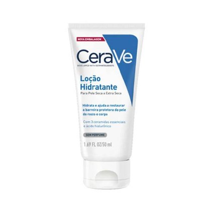 LOÇÃO HIDRATANTE CERAVE PELE SECA A EXTRA SECA 50ML