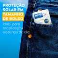 PROTETOR SOLAR FACIAL NIVEA SUN UV SILKY STICK FPS60 15G