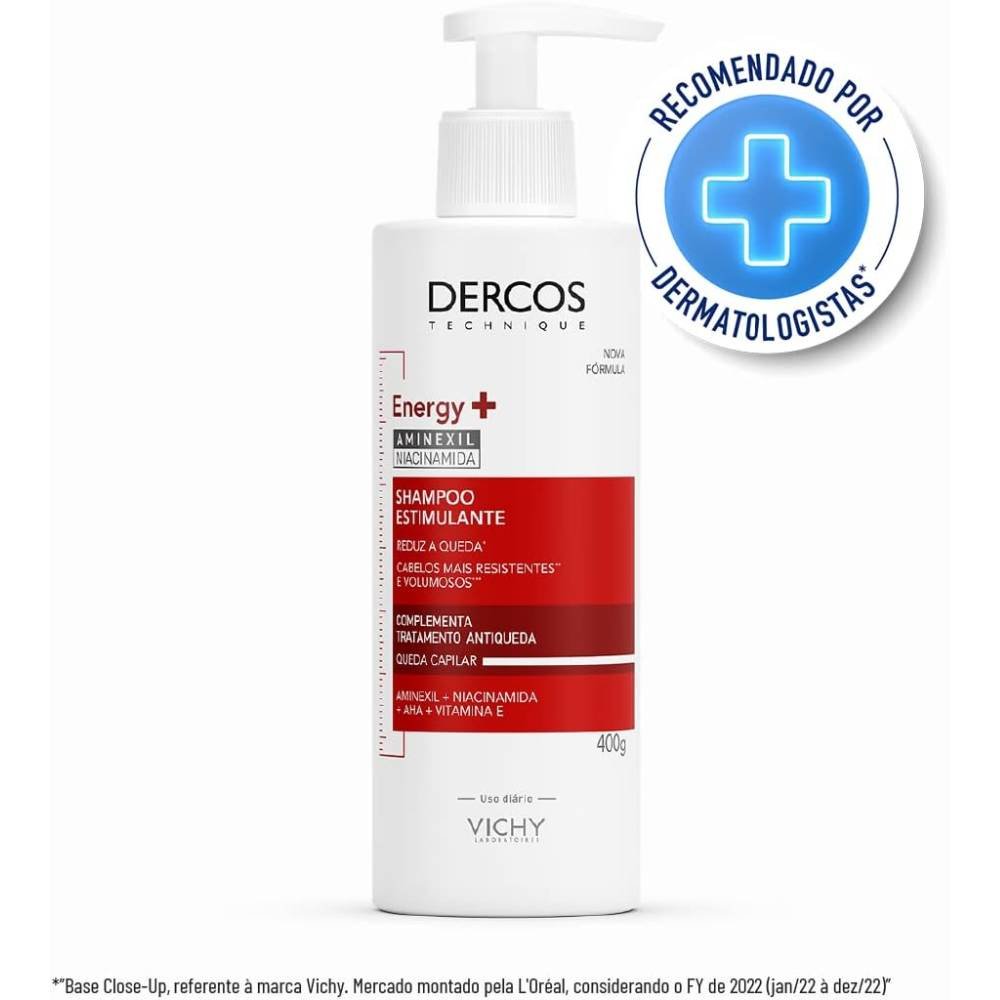 Shampoo Vichy Dercos Antiqueda Energy+ 400g