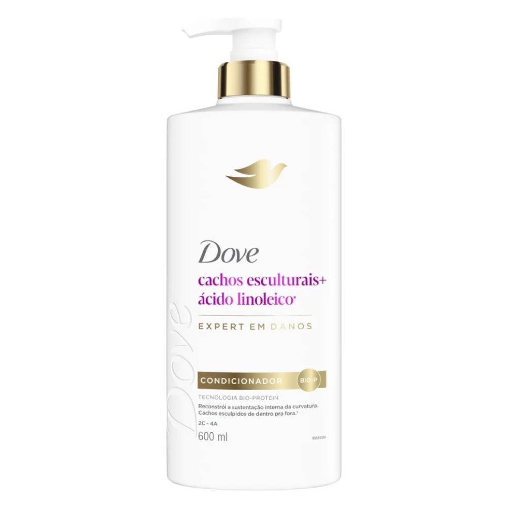 Condicionador Dove Cachos Esculturais + Ácido Linoleico 600ml