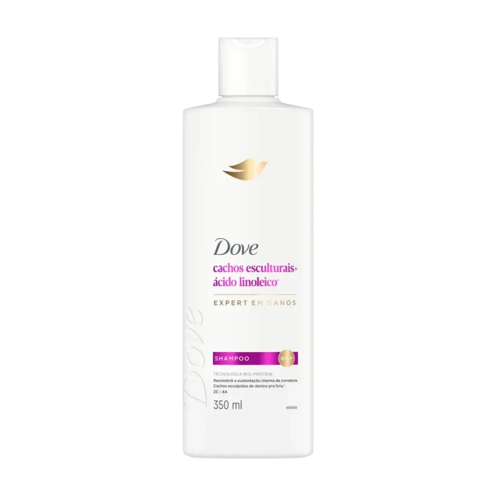 Shampoo Dove Cachos Esculturais + Ácido Linoleico 350ml