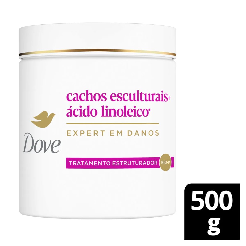 Máscara Capilar Dove Cachos Esculturais + Ácido Linoleico 500g