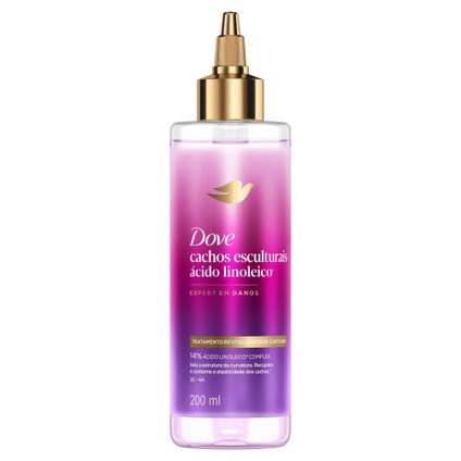 TRATAMENTO CAPILAR DOVE CACHOS ESCULTURAIS + ÁCIDO LINOLEICO 200ML