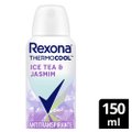 DESODORANTE AEROSOL REXONA THERMOCOOL ICE TEA E JASMIM 150ML