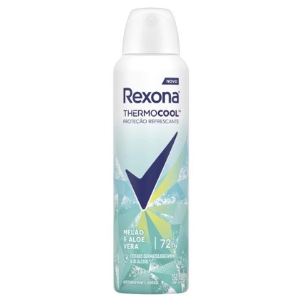 DESODORANTE AEROSOL REXONA THERMOCOOL MELÃO E ALOE VERA 150ML