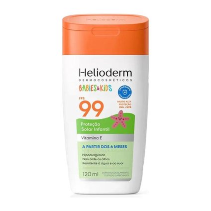 PROTETOR SOLAR CORPORAL HELIODERM BABIES&KIDS FPS99 120ML
