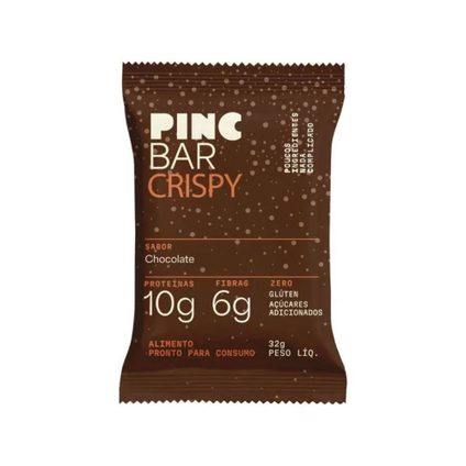 BARRA DE PROTEÍNA PINCBAR CRISPY CHOCOLATE 32G