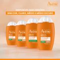 PROTETOR SOLAR FACIAL AVÈNE ULTRA FLUID TOM MÉDIO FPS60 40G