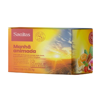 CHÁ SANITAS MANHÃ ANIMADA 22,5G