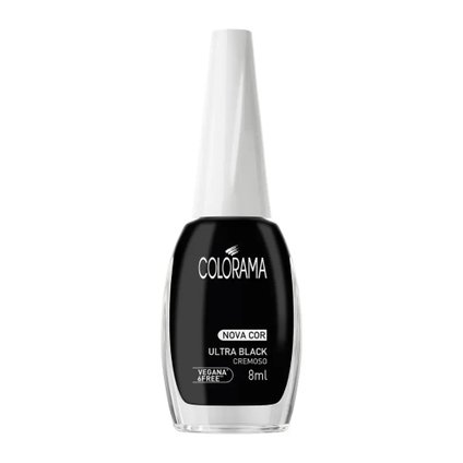 ESMALTE COLORAMA CREMOSO ULTRA BLACK 8ML