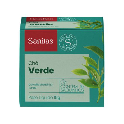 CHÁ SANITAS VERDE 15G