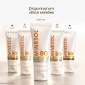 PROTETOR SOLAR FACIAL MINESOL ANTI-IDADE + OIL CONTROL SEM COR FPS80 40G