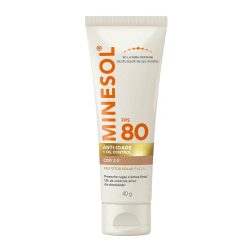 Protetor Solar Facial Minesol Anti-idade + Oil Control 2.0 Fps80 40g