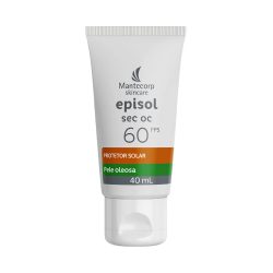 Protetor Solar Facial Episol Sec Oc Sem Cor Fps60 40ml