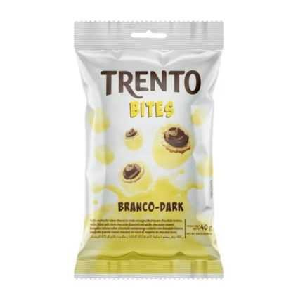 CHOCOLATE TRENTO BITES BRANCO DARK 40G
