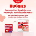 FRALDA HUGGIES MÁXIMA PROTEÇÃO BAG ROUPINHA M COM 80 UNIDADES
