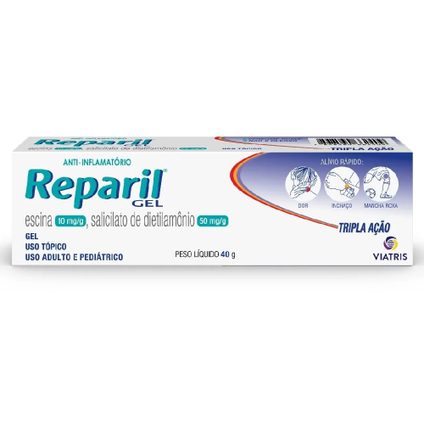 REPARIL GEL VIATRIS 40G