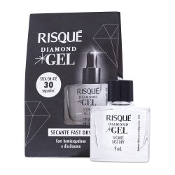 Secante De Esmalte Risqué Diamond Gel Fast Dry 9ml