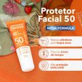 PROTETOR SOLAR FACIAL CENOURA E BRONZE FPS50 50G  