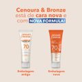 PROTETOR SOLAR FACIAL CENOURA E BRONZE FPS70 50G