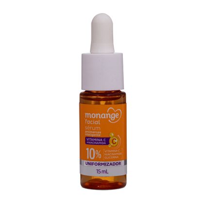 SÉRUM FACIAL MONANGE VITAMINA C + NIACINAMIDA 15ML