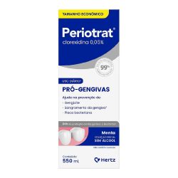 Solução Bucal Periotrat Menta Sem Álcool 550ml