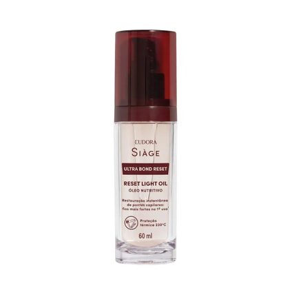 ÓLEO CAPILAR EUDORA SIÀGE ULTRA BOND RESET 60ML