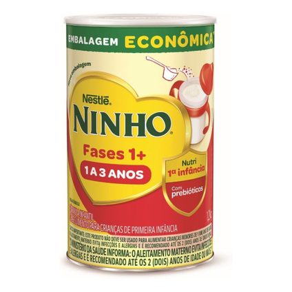 NINHO FASES 1+ 1 A 3 ANOS LATA 1,2KG