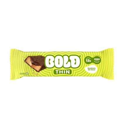 BARRA PROTEÍNA BOLD THIN BOMBOM DE COCO 40G