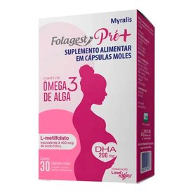 FOLAGEST PRÉ+ COM 30 CAPSULAS MOLES