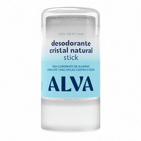 DESODORANTE EM STICK ALVA CRISTAL NATURAL 60G