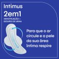 ABSORVENTE EXTERNO INTIMUS 2 EM 1 NOTURNO COM ABAS - 8 UNIDADES
