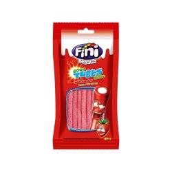 Bala Fini Tubes Ácido Morango 80g