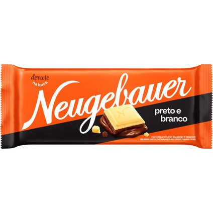 CHOCOLATE BARRA NEUGEBAUER PRETO & BRANCO 90G