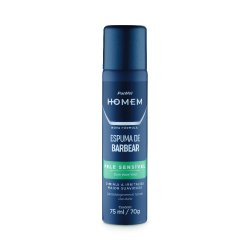 Espuma Barbear Panvel Pele Sensível 75ml