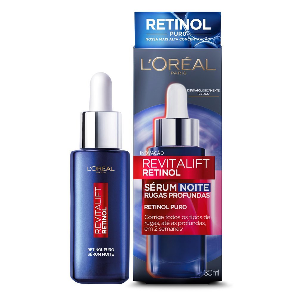 Sérum Antirrugas L'Oréal Paris Revitalift Retinol Noturno 30ml