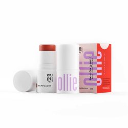Bastão Ollie 3em1 Blush Batom E Sombra Terracota Fps95 4,5g