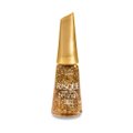 ESMALTE RISQUÉ LIVRE PARA BRILHAR GLITTER DOURADO CHEGA E ARRASA 8ML