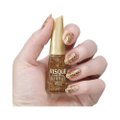 ESMALTE RISQUÉ LIVRE PARA BRILHAR GLITTER DOURADO CHEGA E ARRASA 8ML