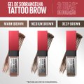 GEL DE SOBRANCELHA MAYBELLINE NY TATTOO BROW 3 DIAS DEEP BROWN 5G