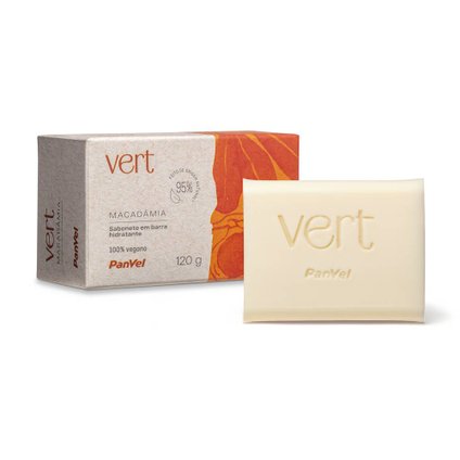 SABONETE EM BARRA PANVEL VERT MACADÂMIA 120G
