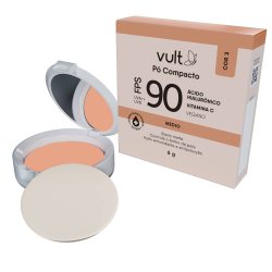 Pó Compacto Vult Fps 90 Cor 3 Médio 6g